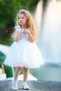 Girl's Evening Dress and Dress - Shoulder Floral Wedding Party Dress - 2
