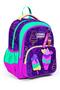 Kids School Bag Purple Pink Ice Cream 23655