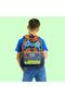 Kids School Bag Gray Orange Gamer 23746 - 8
