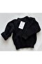 Black Oversize Kids Knitwear Sweater - 3