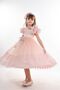 Special Design Girl's Evening Dress, Girl's Dress with Hair Accessories, Birthday Dress