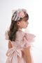 Special Design Girl's Evening Dress, Girl's Dress with Hair Accessories, Birthday Dress - 7