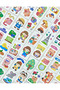 Cute Girl 50 Sheets Yellow Notebook Sticker / Sticker / Bullet Journal / Notebook Decoration/ Scrapbook - 7