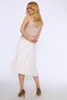 Thick Strap Basic Blouse Beige - 6