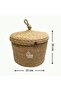 Jute, Wicker, Kitchen Basket, Potato Onion Basket, Kitchen Basket, Fruit Basket, Onion Basket Organizer - 3