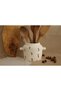 Cream Colored Retro Flower Pattern Decorative Mini Spoon Holder - with Handle - 9