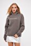 Unisex Oversize Sweatshirt Hoodie Sagittarius Printed Smoked – Hooded, Kangaroo Pocket, 3 Threads - 6