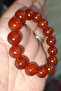 Honey Agate Stone 14 mm Natural Stone Bracelet
