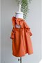 Girl's Tile Ruffle Linen Dress - Summer Casual and Special Occasion 9 Months - 5 Years - 3