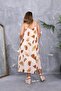 Wooden Bead Detailed Lined Dress - 7