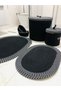 Straw Jute 6 Piece Bathroom Set - 3