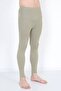 Raised Thermal Underwear |   Unisex Cotton Thermal Tights Green - 4