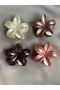 Pearlescent Mini Lotus Buckle 5cm - 3