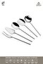 Lapis 5 Piece Serving Set - Silver - 2