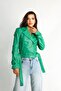 Flora Women's Faux Leather Biker Jacket - 6