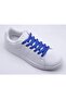 Unisex Blue Shoelaces 120 cm - 2