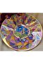 Dama Porcelain Hand Painted Central Coffee Table Presentation Plate - 4