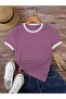 Unisex Dried Rose Combed Interlock T-Shirt