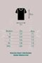 Card Printed Black Oversize Unisex T-shirt - 3