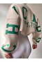 Women's 3 Thread Beige Sleeves Chicago Printed Oversize Crew Neck Sweatshirt - 3