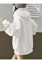 Women's 3 Thread White Refrfsh Printed Sweatshirt - 2