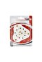 Flush Mounted Triple Grounded Socket - 6