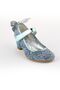 Girl's Butterfly Heeled Evening Dress Shoes - 2