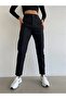 Sude High Waist Black Mom Jeans Power Lycra Stretch Denim Pants - 3
