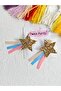 Glittery Comet Gold Hair Clip - 4
