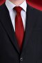 Red Plain Tie