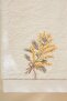 MIMOSA HAND EMBROIDERED 50X80 TWO HAND/FACE TOWEL SET 100% COTTON - 4