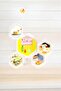 4-Piece Bamboo Silicone Spatula Set - Spoon, Stripper, Whisk Mini Spatula Set - 7