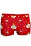 6 Pieces of Patterned Girls' Boxer Shorts - 6