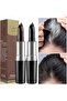 Lipstick Shaped Hair Beard Mustache White Concealer Stick Dye (Coffee) - 2