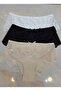 Lace High Waist Panties 3Pcs - 2