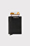 Black Automatic Card Holder Wallet with Maltese Mechanism Coin Compartment - 2