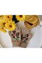 Floral Embroidered Fingerless Women's Gloves - Hand Knitted and Crocheted