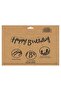 Gold Happy Birthday Text Calligraphy Banner - 4