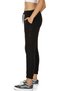 Winter Black Melange Jogger Sweatpants - Tight Fit, Ankle Length - 4