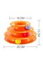 3 Tiers Cat Toy Tower Of Tracks - 3