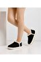 Women's Black Non-Slip Sole Noiseless Home Shoes Slippers - 2