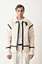 Men's Regular Patterned Suede Coat