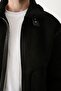 Men's Regular Patterned Suede Coat - 2