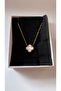 Steel Clover Necklace - 4