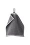 3 Pieces Small Bath Towel 30x30 Cm Hand and Face Towel Set of 3 Gray Color 100% Cotton