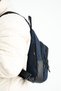 Unisex Linen Fabric Waterproof Bag, Cross Strap Shoulder And Chest Bag, Body Bag, - 3