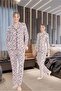 U.S. Polo Assn. Women's Gift Printed Nova Pajama Set - Mer.1Q7.D92.D1E.Cy1B.Bff/.1.