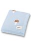 Knitwear Knitted Baby Blanket for Baby Girl and Boy 85cm X85Cm Little Mushrooms Blue