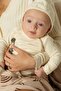 Knitwear Knitted Baby Blanket for Baby Girl and Boy 85cm X85Cm Rainbow Beige - 4