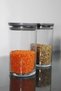 43736 Vacuum Glass Jar - Glass Food Storage Container 2 Pieces Gray Fma55510 010oa - 2